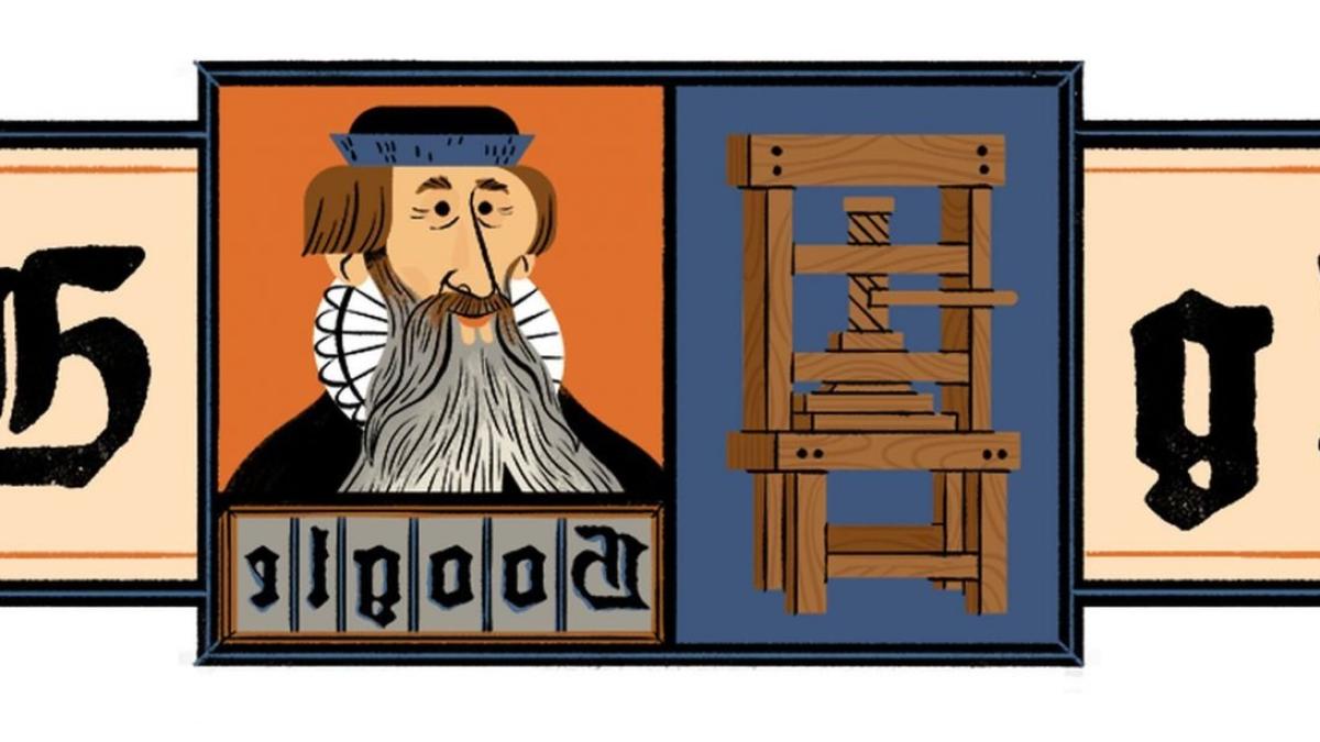 Google-Doodle has been around since the invention of the modern letterpress