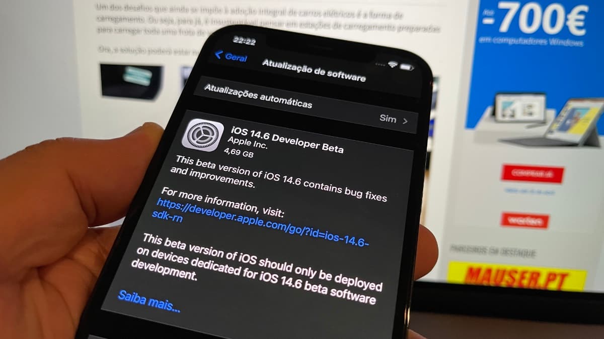 Apple released the first beta versions of iOS 14.6, watchOS 7.5, iPadOS 14.6, and tvOS 14.6