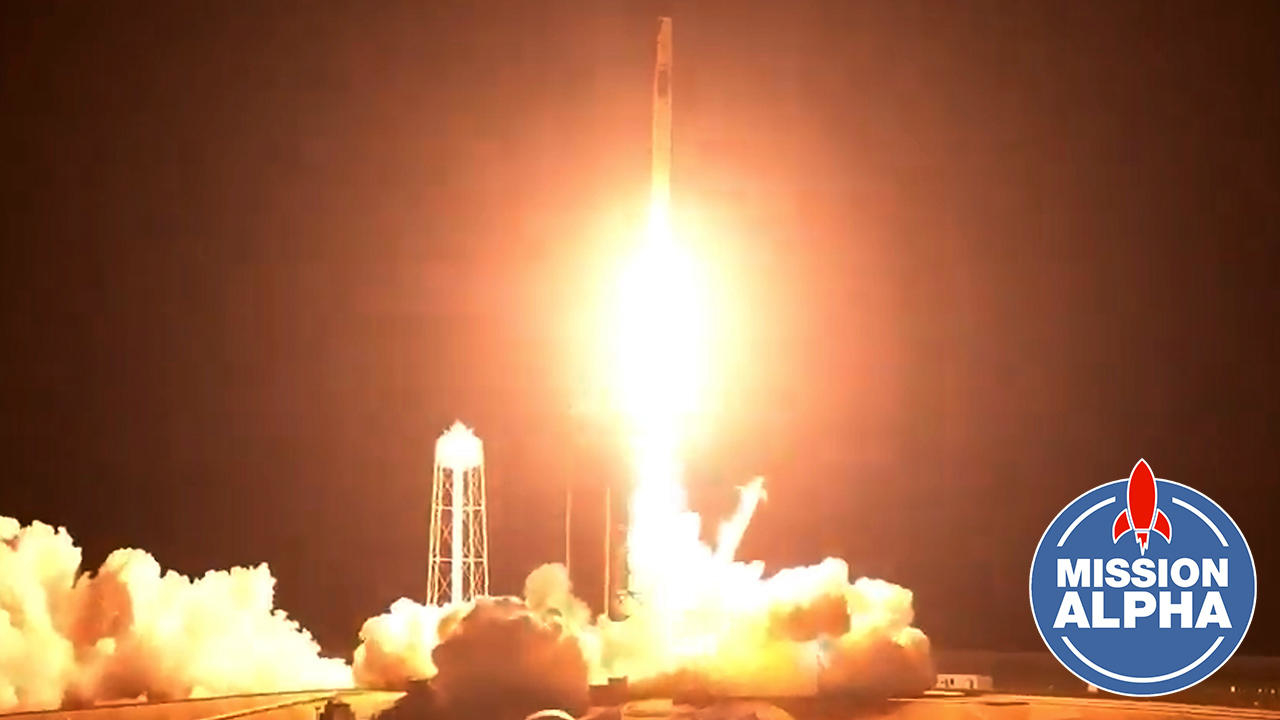 The SpaceX rocket took off successfully