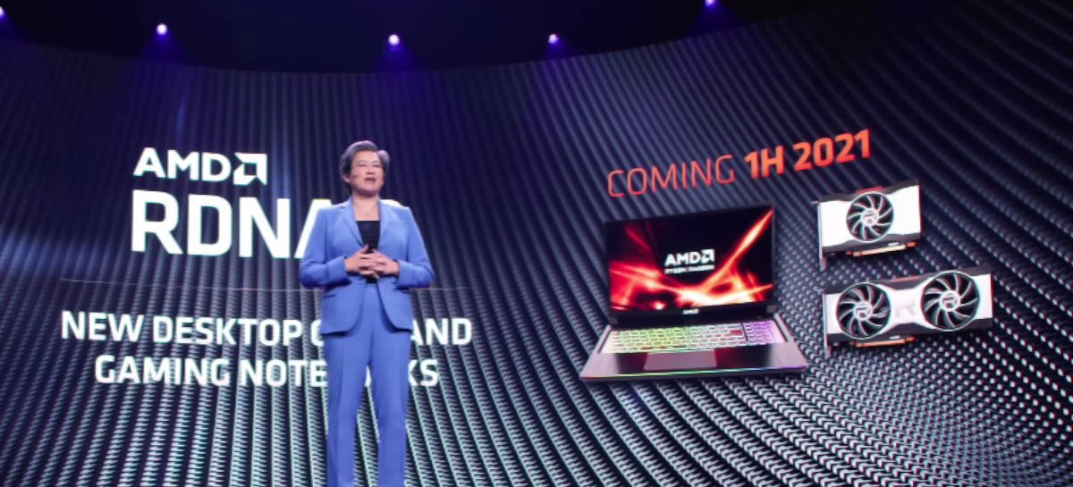 AMD confirms that the Radeon RX 6000 series laptop is still in 2021