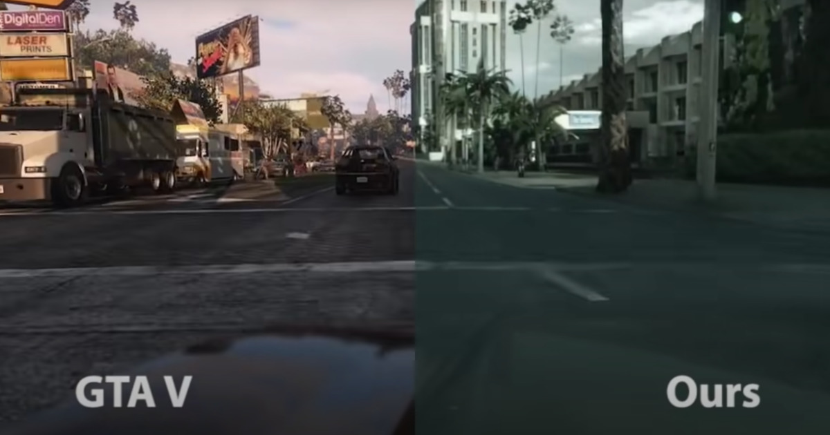 GTA V gets more realistic thanks to artificial intelligence (video)

