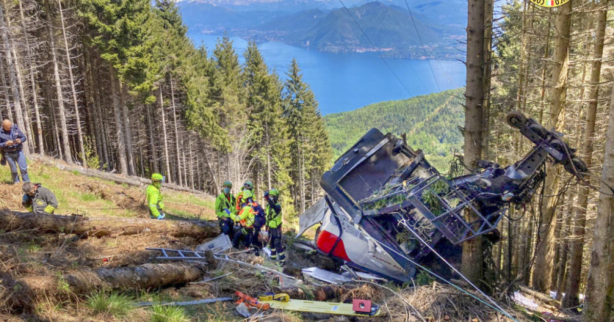 Cable Car Accident in Italy – Races Against Surveillance Pictures: