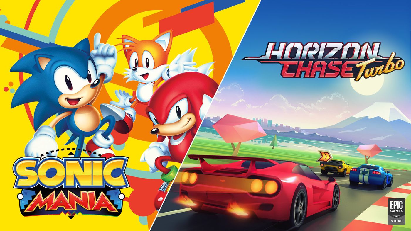 Sonic Mania and Horizon Chase Turbo are available for free on the Epic Games Store