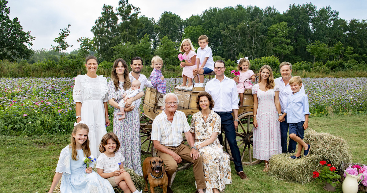 The Swedish Royal Family – Share a summertime greeting: