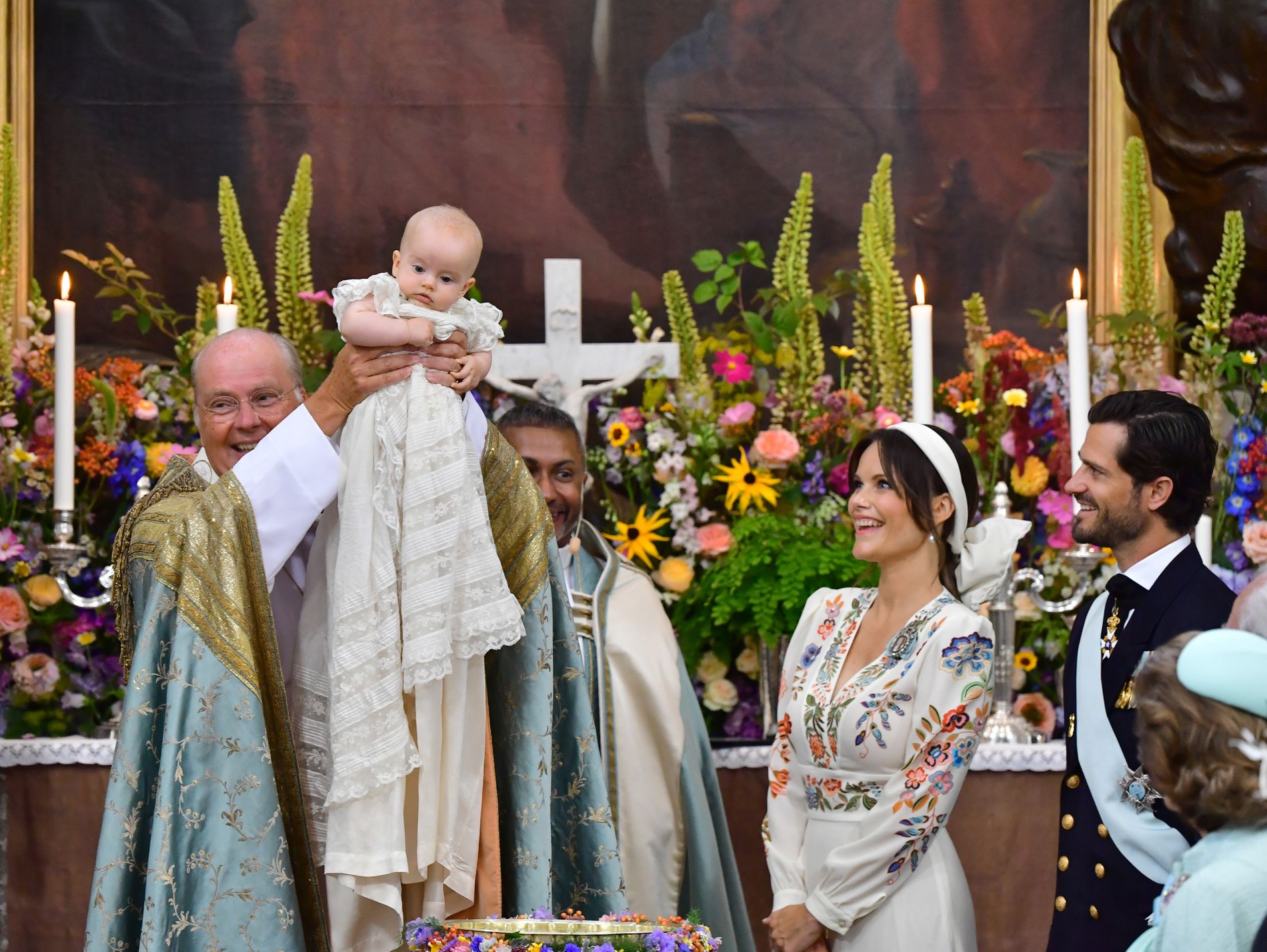 Here the Swedish prince is baptized – VG