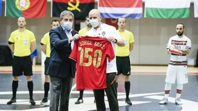 A BOLA – Portugal scores in the 150th game of the Jorge Braz era (futsal)