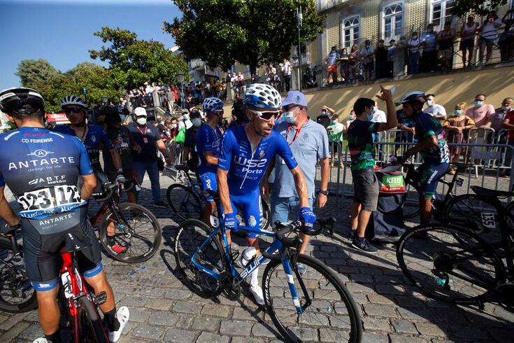 Johnny Brandao (W52-FC Porto) at the finish line, in Fafe