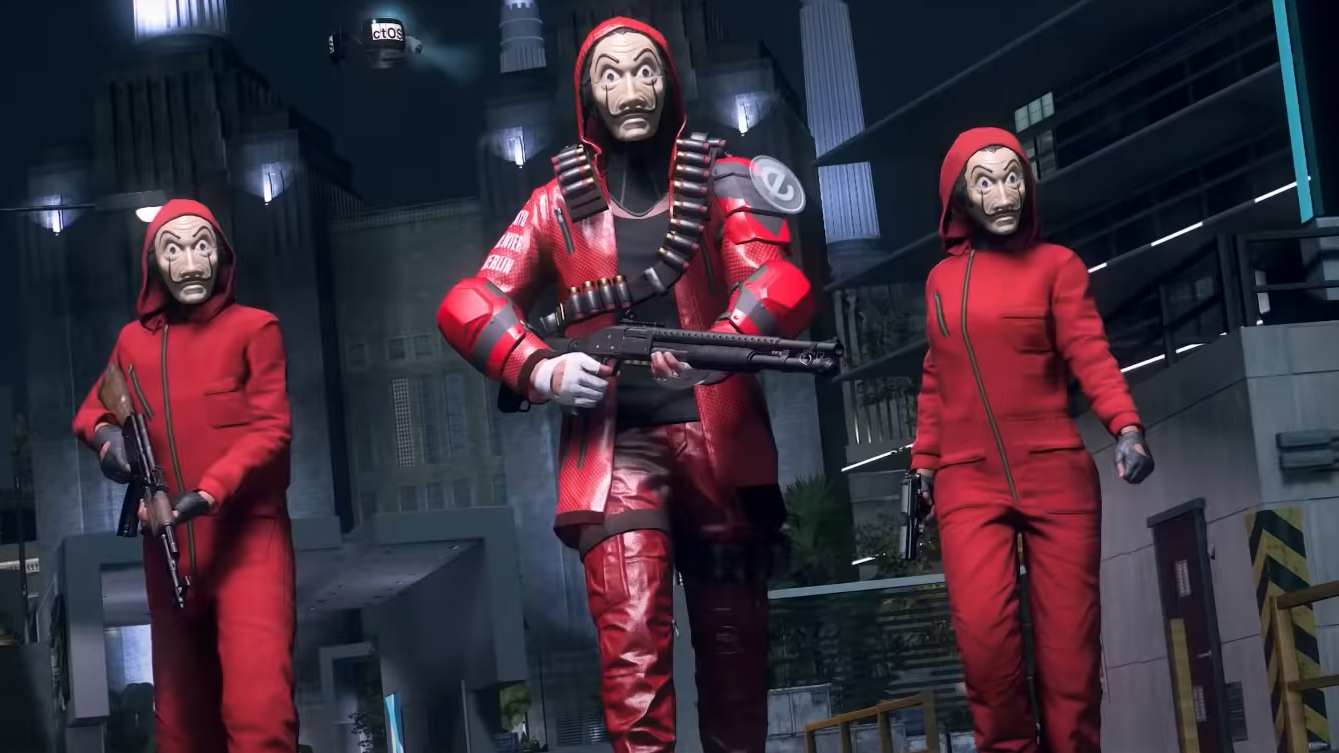 Watch Dogs: Legion wins a mission inspired by La Casa de Papel

