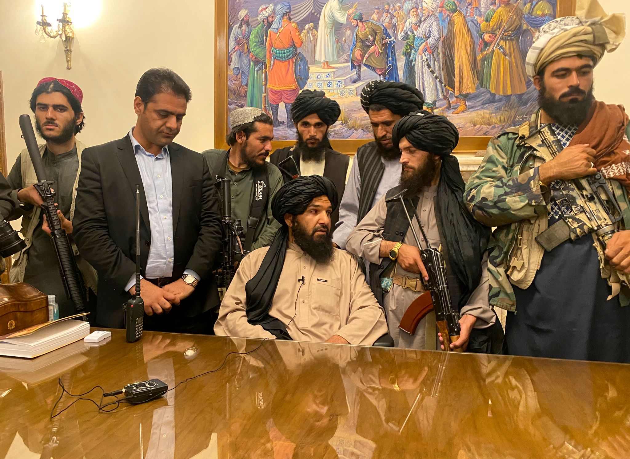 The Taliban seized power in Afghanistan without much resistance.  Internally, fighting erupted over the country’s new government.