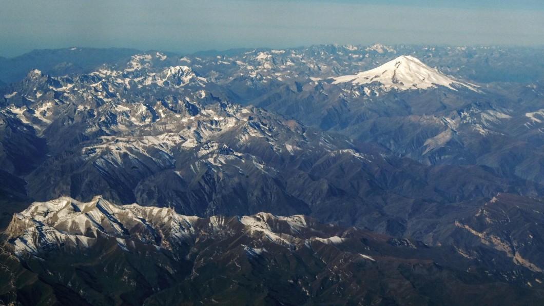 EURPOAS' Highest Peak: Part of the Caucasus mountain range, Mount Elbrus is the highest mountain in Europe.  Here there are dozens of climbers every year.