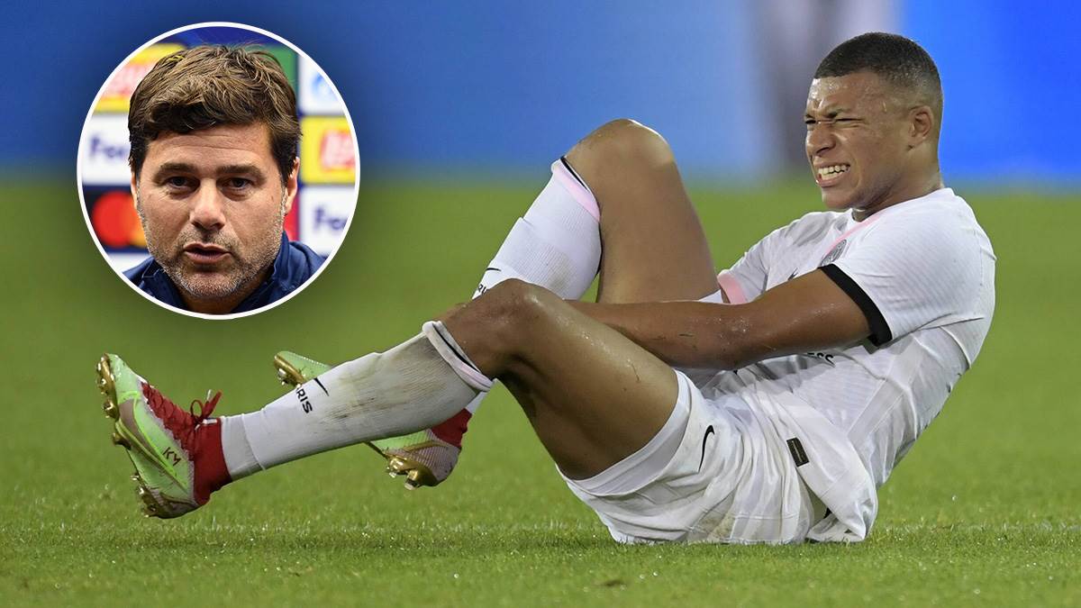 PSG star Kylian Mbabane injured – Coach Pochettino delivers update: “He twisted his ankle”