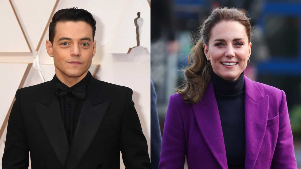 Rami Malek and the moment Kate Middleton was caught “by surprise”