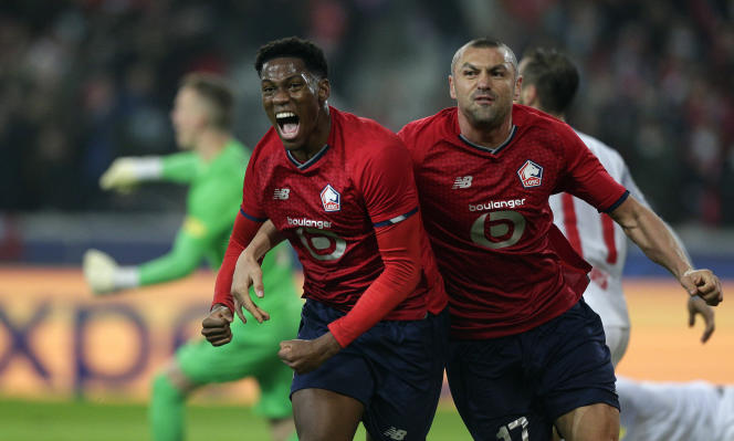 The highest scorer at the French Championship, Jonathan David scored his second goal in the Champions League on 23 November in Lille.