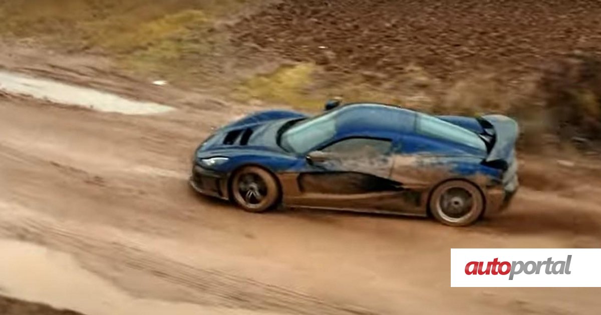 Video: 2 million Rimac Nevera bid farewell to an off-road adventure