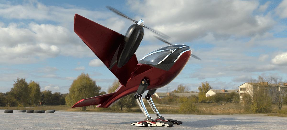 Phractyl Startup eVTOL Launches Transmission That Looks Like a Bird, Is That Right?