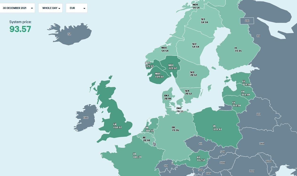 Electricity and electricity prices |  Norway now tops the horror list for electricity: – the most expensive when it comes to