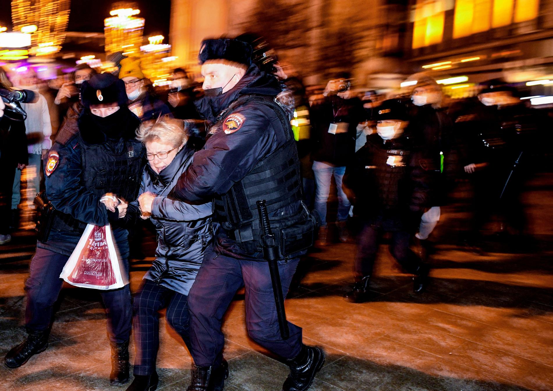 1,800 anti-war protesters arrested in Russia – VG