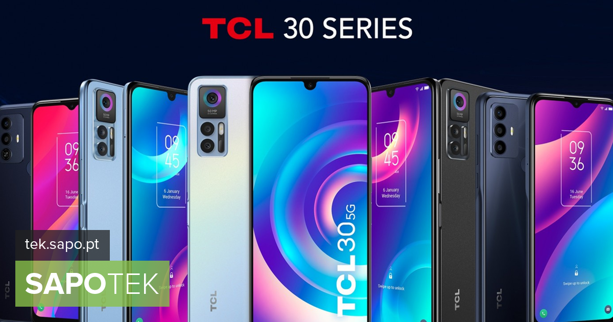 TCL 30 series doubles its range of smartphones with 5 new models.  They all have a 50MP camera – Equipment