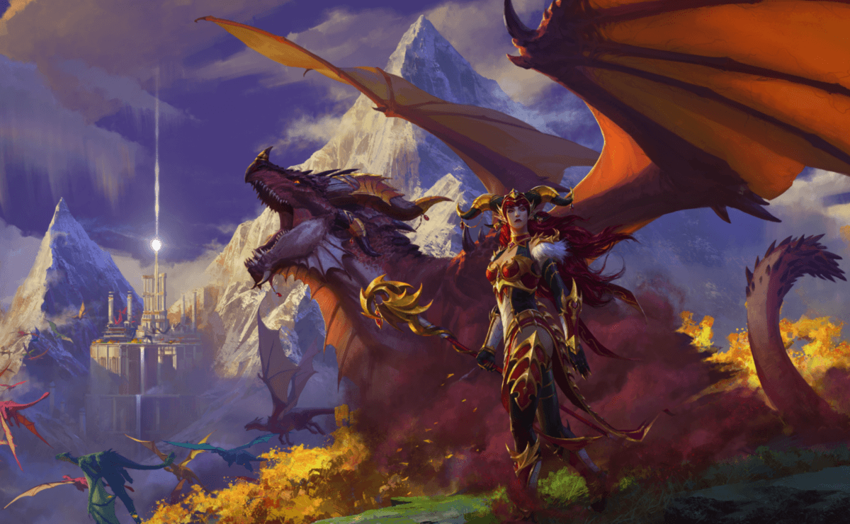 World of Warcraft reveals the next big expansion called Dragonflight