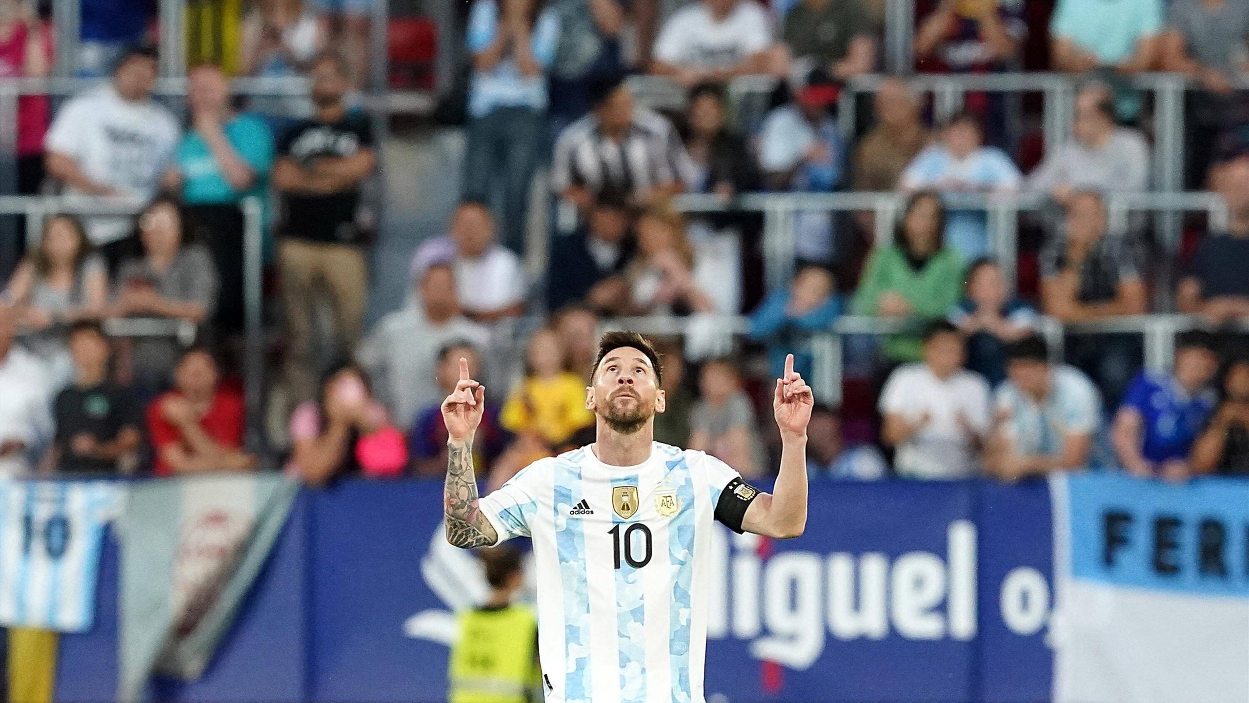 Argentina – Estonia – Lionel Messi, author of a quintet, lives again: “He’s like Rafa Nadal”