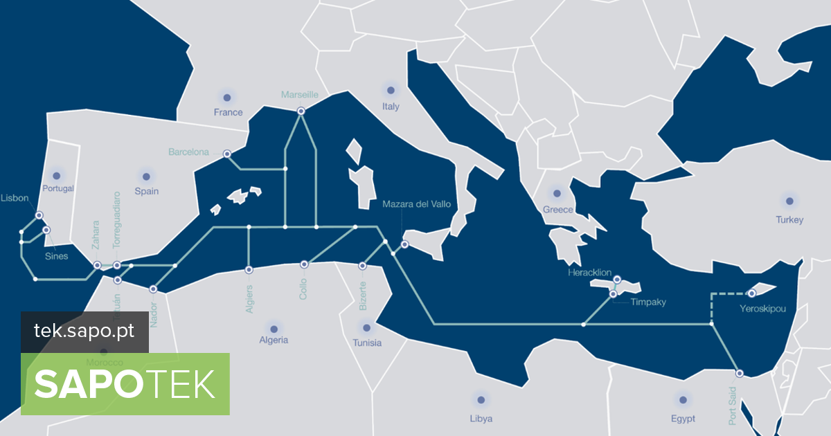 Medusa: the longest submarine cable in the Mediterranean is closer to reaching Carcavelos – Telecomunicações