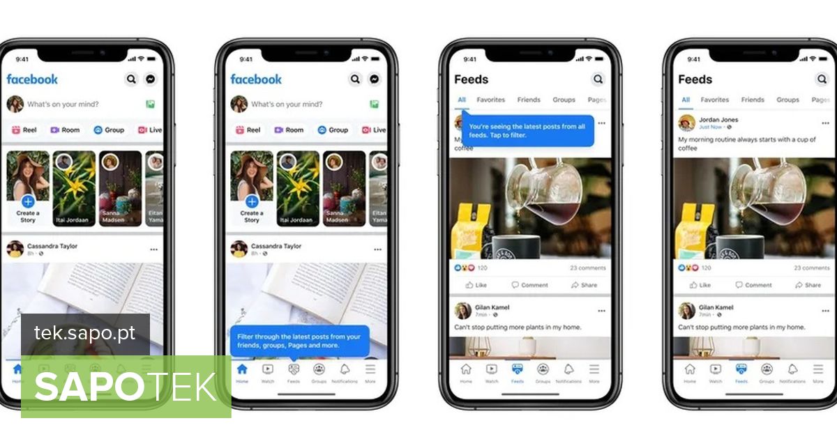 Meta “reshapes” the Facebook feed and brings two new features to the mobile version of the social network – Apps