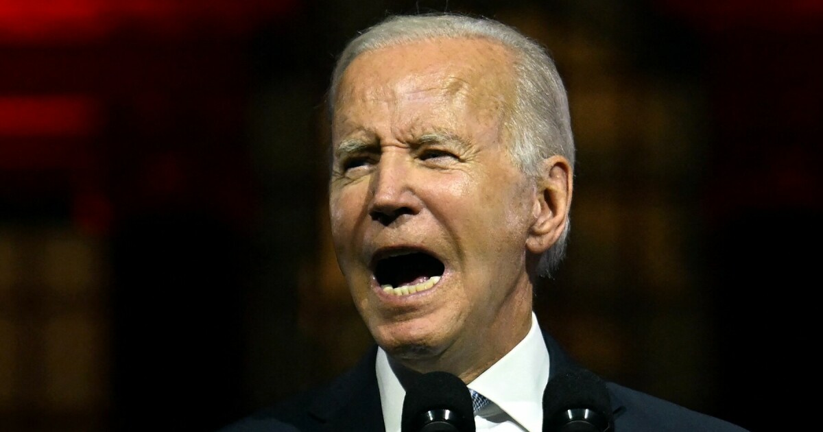 Joe Biden – Take a break from the podium