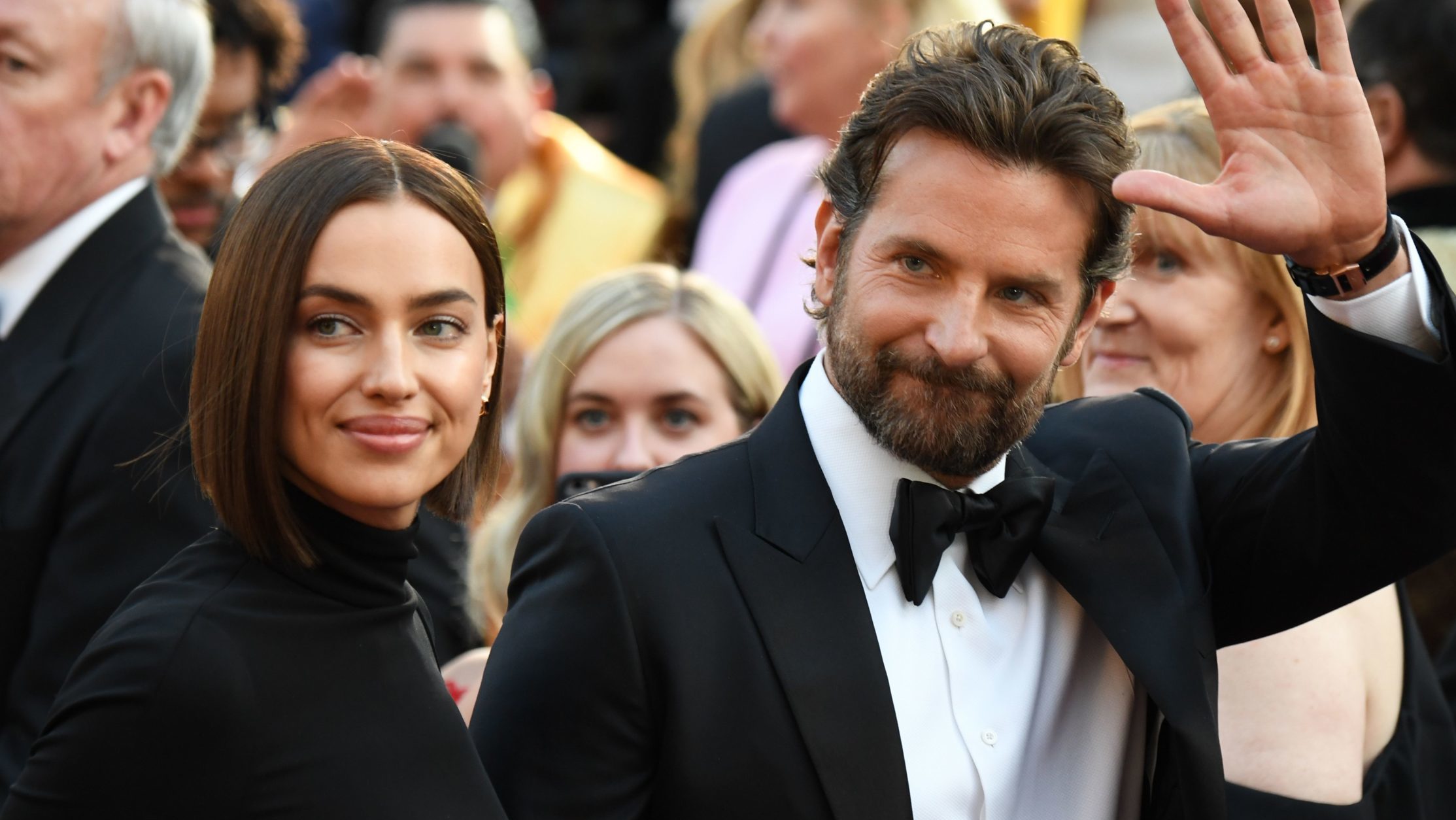 Does this hug confirm the reconciliation between Irina Shayk and Bradley Cooper?