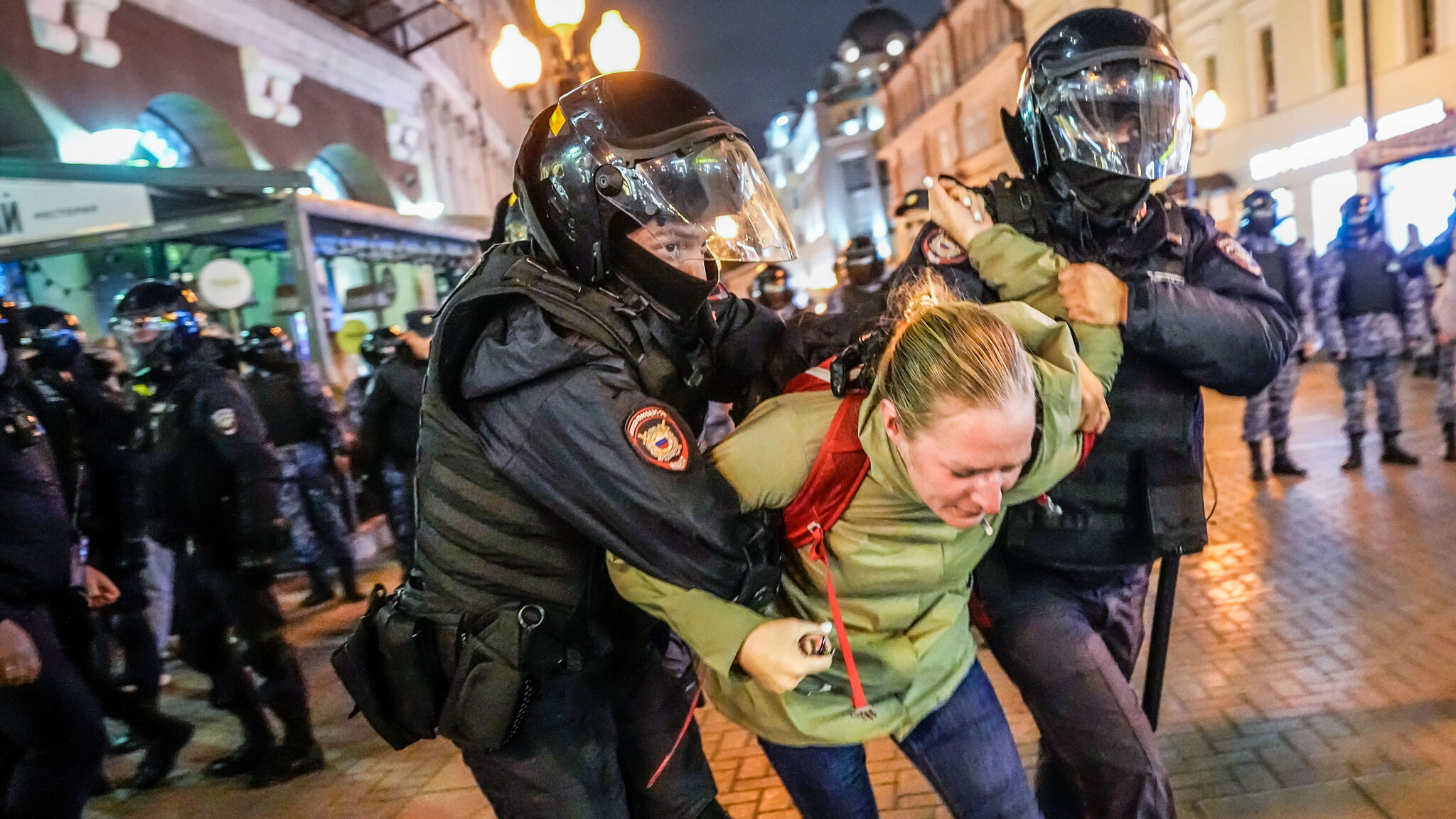 Demonstrated against the war – allegedly forced into military service – VG