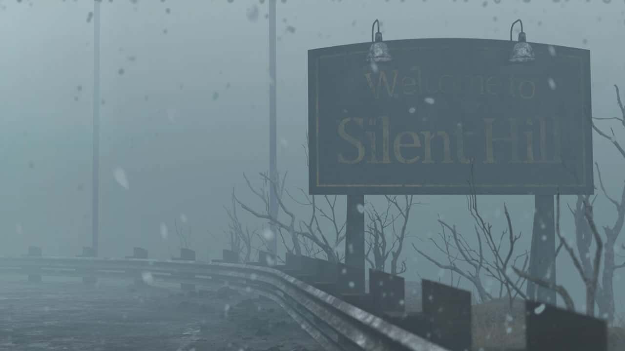 silent hill town wallpaper