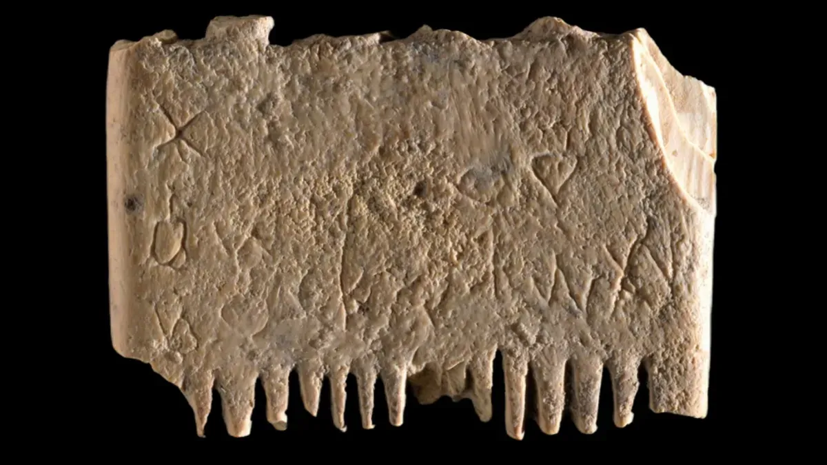  Archaeologists discover the oldest phrase in the first alphabet in the world |  science and health

