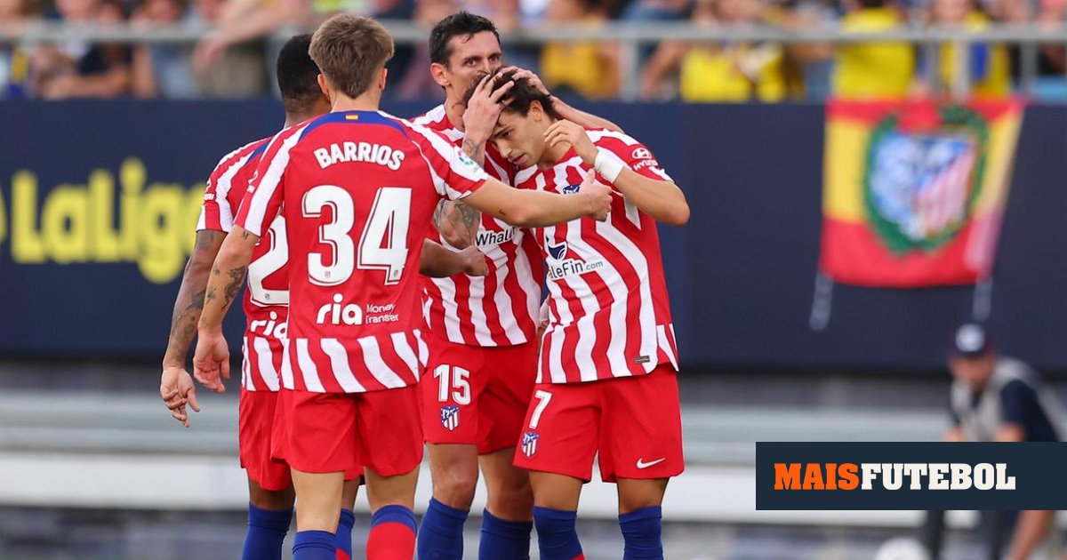 Joao Felix scores a goal and provokes another and pushes it.  Madrid to win